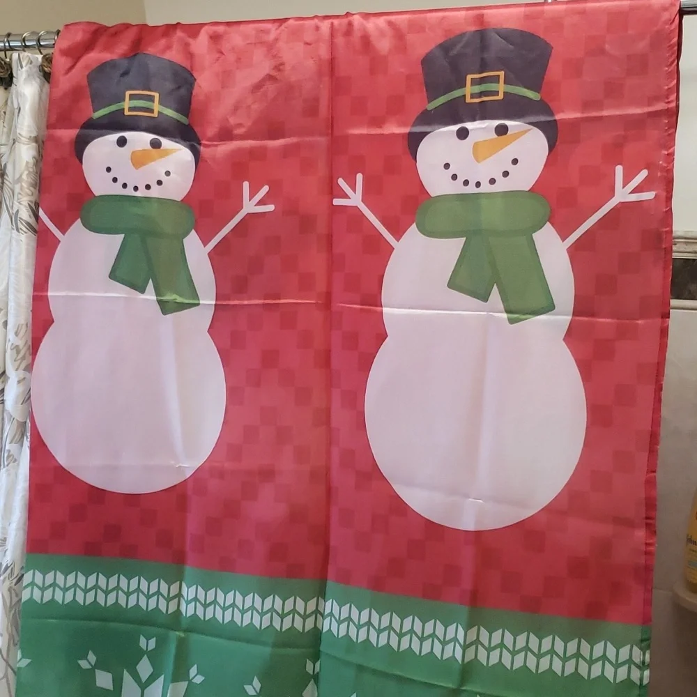 Snowman Shower Curtain